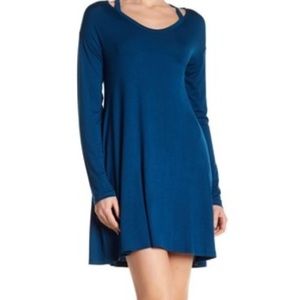 Beautiful teal swing dress